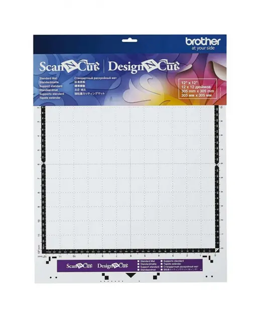 Brother Standard Mat 12”x12”, CAMATSTD12, 12"X12"