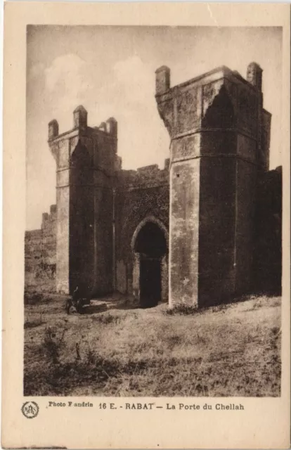 CPA AK MAROC RABAT La Porte du Chellah Flandrin (38177)