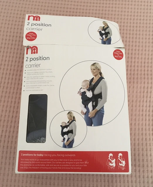 MOTHERCARE 2 POSITION BABY Carrier 9.00 PicClick UK