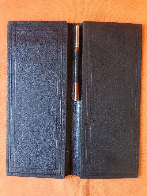RANGE DOCUMENT ANCIEN en cuir EUR 22 00 PicClick FR