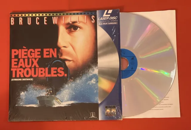 Piège Eaux Troubles Bruce Willis Pal Version Française Très Bon État Laserdisc