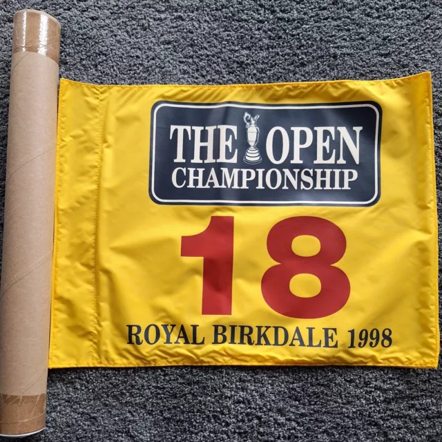 Official Open Championship Royal Birkdale 1998 Golf Flag