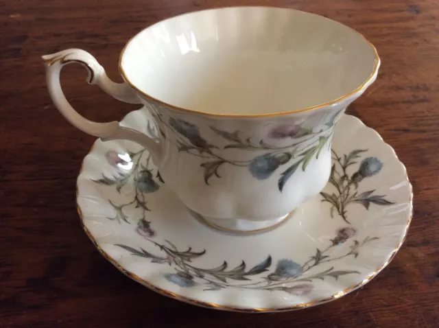 Royal Albert Brigadoon English Bone China Teacup & Saucer 3