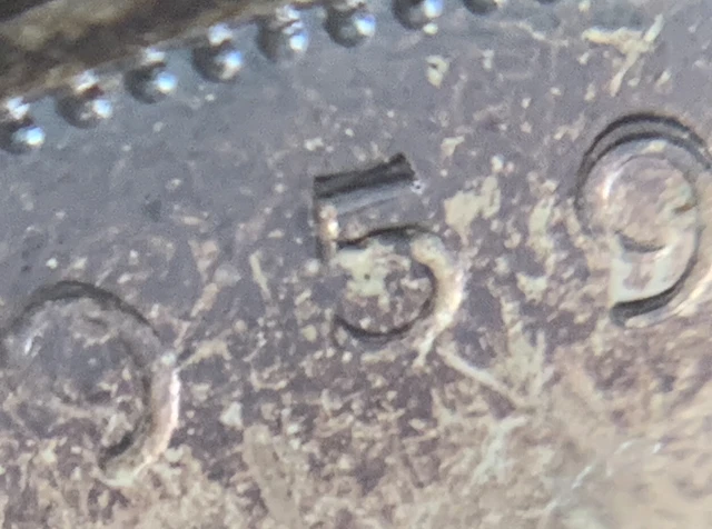 Canadian Quarter 1959 959 Doubled Error Variety ICCS PL66