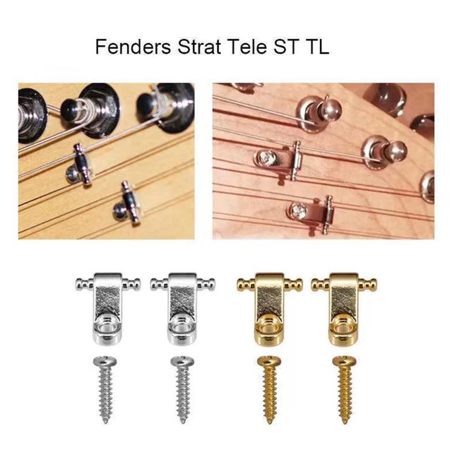 Strat 3 String Tree GUITAR STRING TREE Roller Guide Tree String Retainer For Strat 2Pcs/set ...