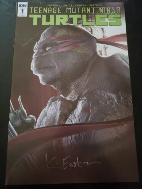 Teenage Mutant Ninja Turtles ('18 Series) #1 - Signed By Kevin Eastman w/COA
