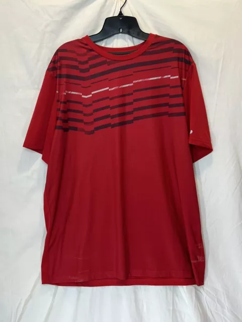 Grand Slam Performance Red Shortsleeve Wicking Tshirt Tennis Excellent Used Cond