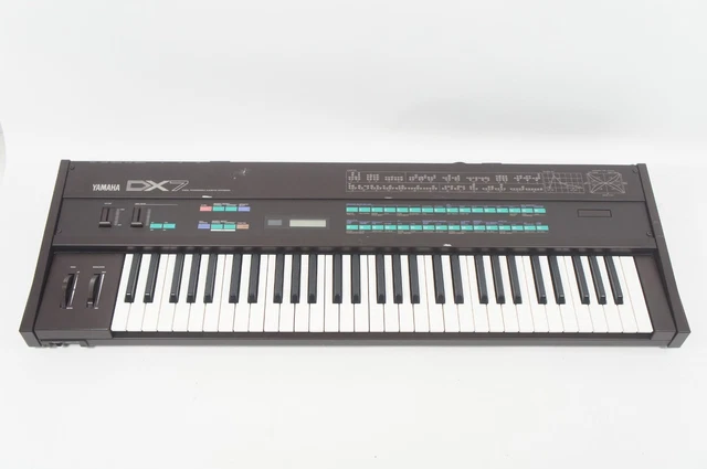 YAMAHA DX7 FM Synthesizer Keyboard w/ Factory Presets AS-IS $370.89 ...