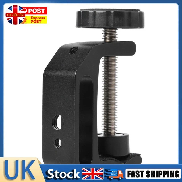 Desk Clamp Bracket Photography Studio Camera Flash Light Fixed Holder (S) Hot