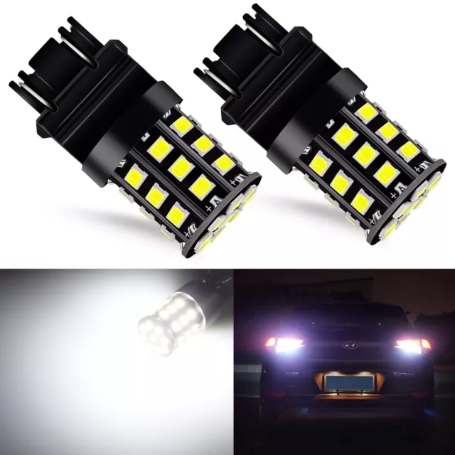 JDM ASTAR 2x 3157-SACK 3157-SCK WHITE REVERSE BACK UP PARKING LIGHT LED BULBS