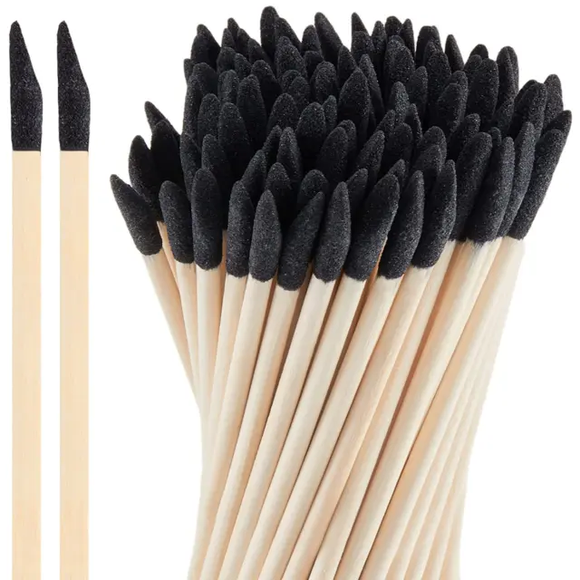100 Pack Sanding Sticks Matchsticks Sanding Twigs Fine Detailing Sanding Sticks