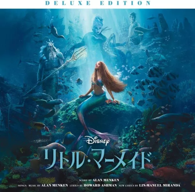 THE LITTLE MERMAID 2023 Japan Original Soundtrack Deluxe Edition 2CD