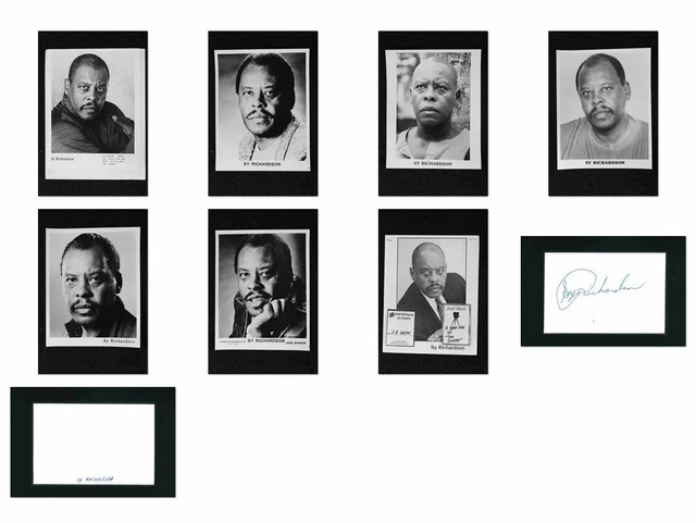 Sy Richardson - Signed Autograph and Headshot Photo set - Repo Man