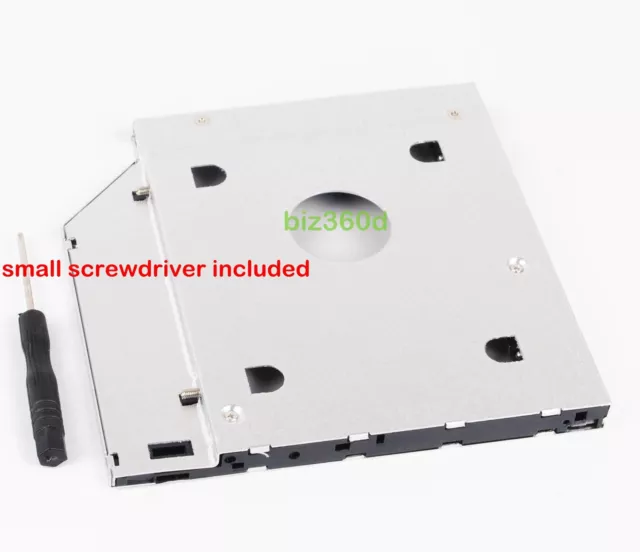 2nd SATA HDD SSD Hard Drive Frame Caddy for HP Envy 17-J162SS 15t-ae100 DA8A6SH 3