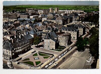 THIONVILLE - Moselle - CPA 57 - CPM - vue aérienne de la Place de la Mairie
