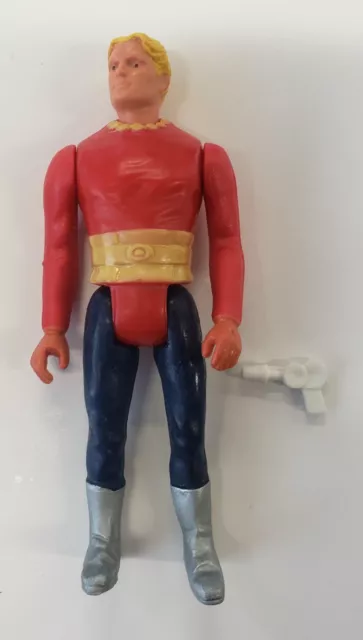 Vintage 1979 Flash Gordon Action Figure Complete  with weapon Loose No Repro.