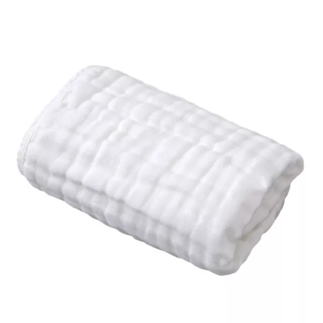 2Pcs Face Towel Muslin Clothes Baby Washcloths Soft Bath Towel and Wash