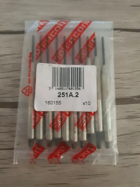 Lot De 10 Douilles Facom 11/16 - Acier Chrome-vanadium - Ancien Stock Armée Française - Bon état