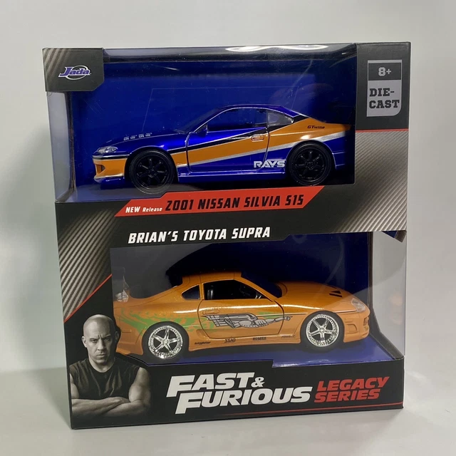 JADA TOYS FAST And Furious Brian's Toyota Supra 1/24 Large Scale EUR 35