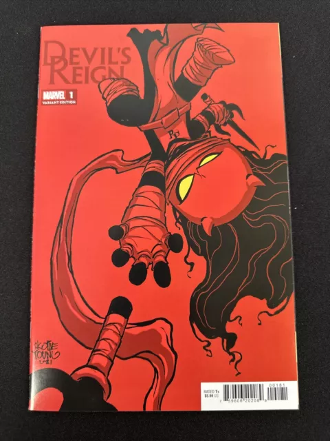 Devil's Reign #1 Skottie Young Variant 2022 Marvel Comics