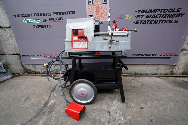 2015 Ridgid 535 Automatic Dual Speed Pipe Threader Threading Machine 300 1822