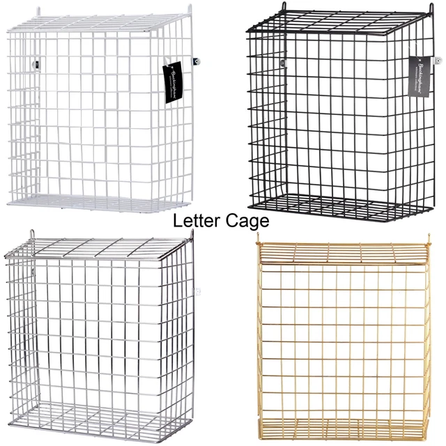 BUCKINGHAM FRONT DOOR Letter Cage Guard, Basket Mail Catcher Post Box