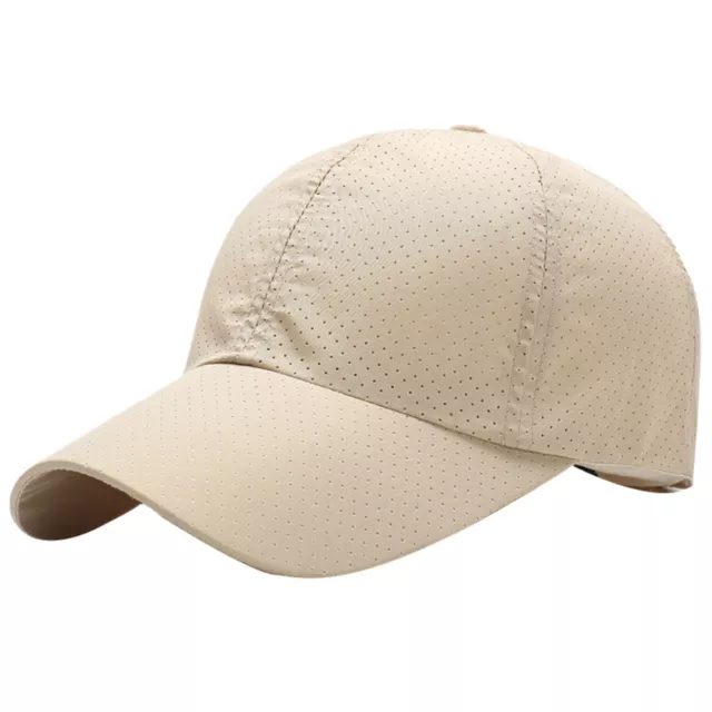 Sun Hat Comfortable Washable Fashion Baseball Cap 2 Materials