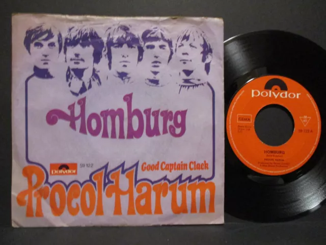 Procol Harum 7" : Homburg / Good Captain Clack = 1967
