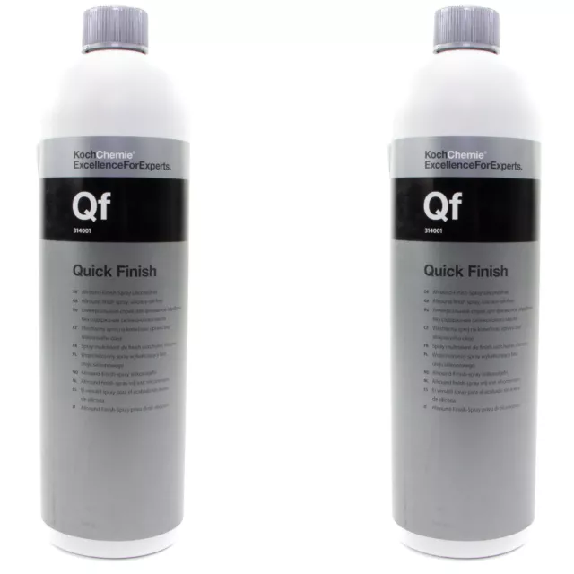 2x 1 Litre Koch Chemie Allround Finition Quick Briller Nettoyant Eclat à Sceller