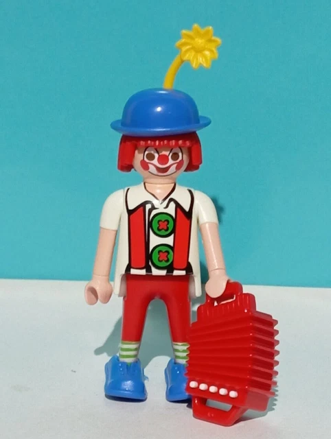 Playmobil Civils : Le Cirque, Clowns Musiciens Et Leur Singe, Très Bon état