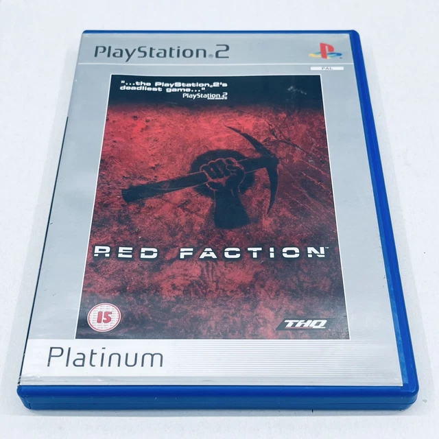 Jeu PS2 Red Faction – PAL – Complet, Boîte, Bon état – Action/Aventure