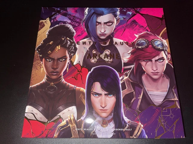 FENTY BEAUTY X ARCANE THE LEGENDS VAULT Complete Set Jinx, Vi, Caitlyn