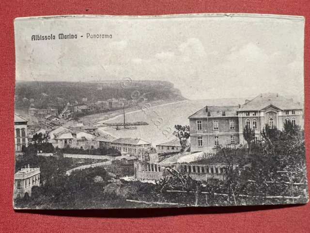 Cartolina - Albissola Marina ( Savona ) - Panorama - 1913