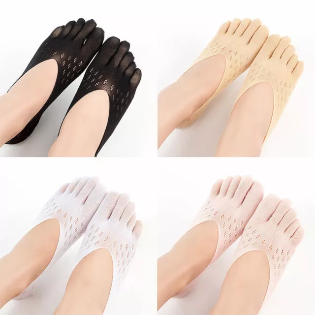 Chaussettes de compression pour femmes, chaussettes à cinq doigts,...