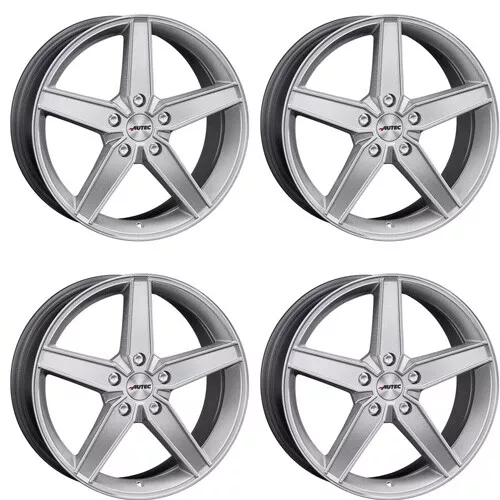 4 Autec DELANO Winter Felgen 7,5x17 5x112 HYP für Mercedes-Benz A B C CLA E GLK