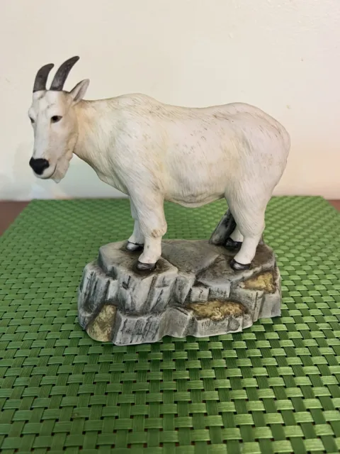 Rare Andrea By Sadek Mountain Goat Ceramic Animal Figurefigurine Japan 5627