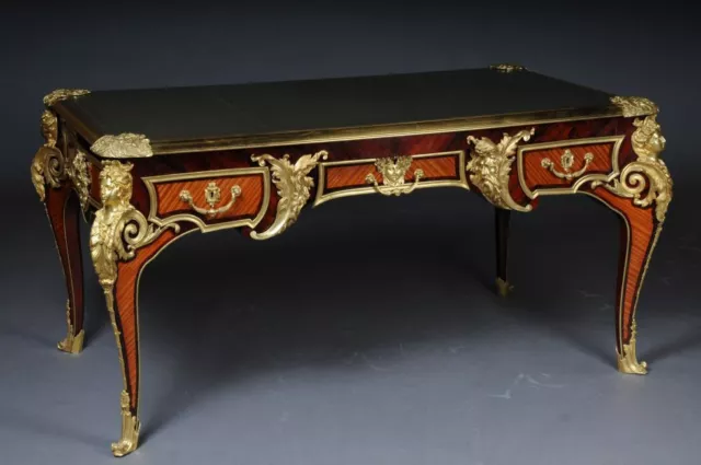 Imperial Francese Bureau Plat / Reception N.Charles Boulle L-Sam-432