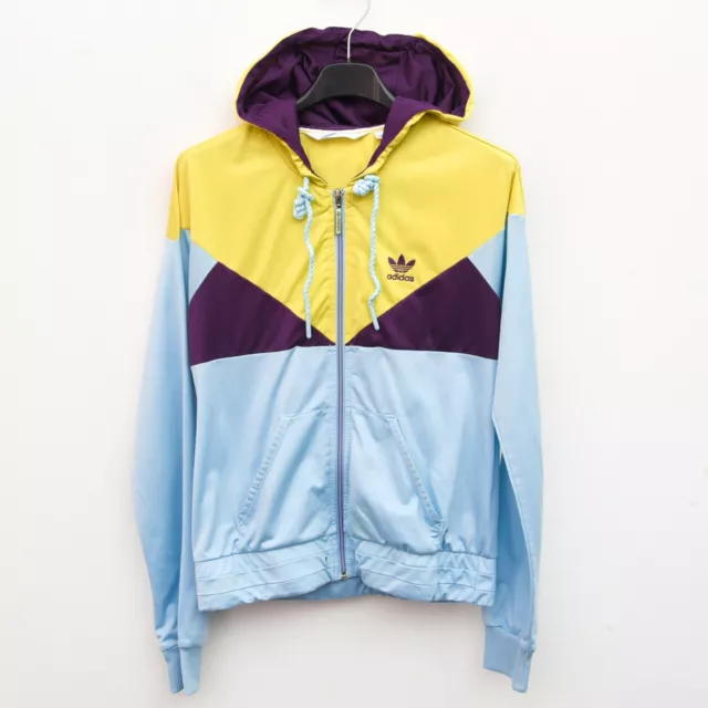 Adidas Giacca DONNE S UK 8 Completo Maglione Zip Eu 36 Tuta USA 4 Top Activewear