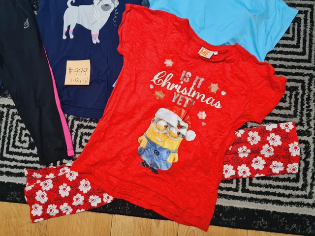 #999💜 Huge Bundle Of Girls Clothes 11-12years NEXT GEORGE USA PRO PRIMARK ABERC 2