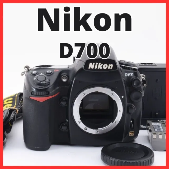Nikon D700 Body with Genuine Charger From Japan Check Images Used Fedex DHL