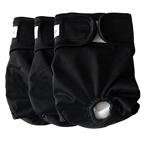 JoyDaog Hundewindeln für weibliche Hunde, 3 Stück, bequem, langlebig, h