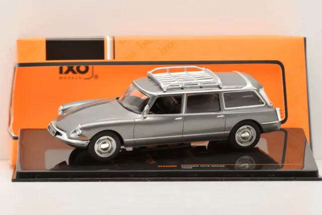 Citroen Id 19 Break 1960 Grey Ixo 1/43 Neuf En Boite