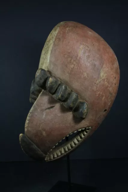 African Bird Beak Mask - KRAN Tribe - Liberia, TRIBAL ART AFRICAN CRAFTS