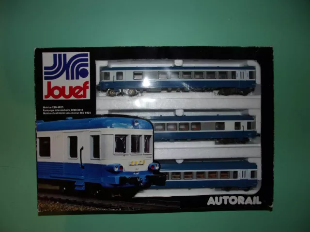 JOUEF coffret 3 éléments autorail diesel X 4900 8621 (n°1bis)