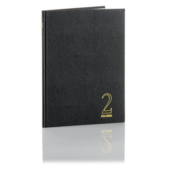 Hardbound Accounting Journal, 9.25 7 Inches, 2 Columns, 80 Pages, 30 Lines