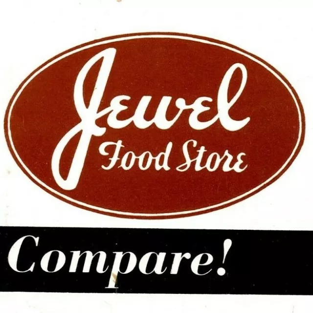 c1940's Advertising Sewing Needle Book "Jewel Food Stores"