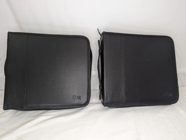 Preowned Case Logic CD/DVD 200 Capacity Case Zippered Binder 2 Available
