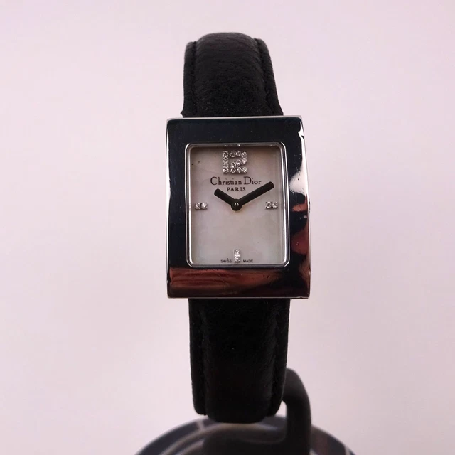 Christian Dior D108-109 Ｗrist Watch CHRISTIAN DIOR MALICE Watch D108-109 Stainless Ladies MOP Diamond