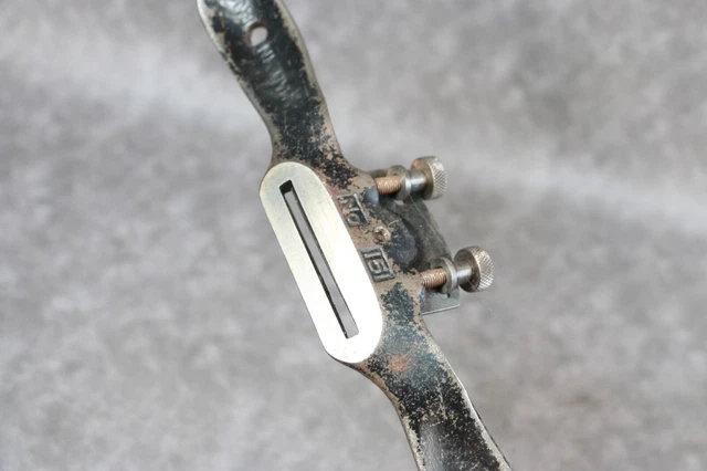 Vintage Stanley Adjustable Spoke Shave 151 Flat Sole Woodwork Joiner Carpenter 3