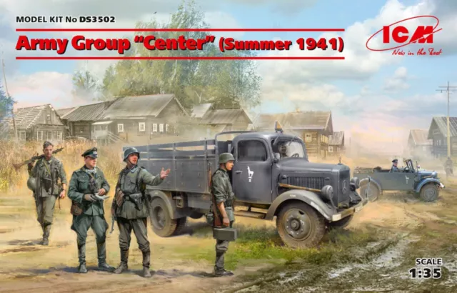 Army Group "Center" (Summer 1941) Plastic model kit 1/35 ICM DS3502